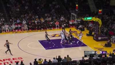 [Highlight] Russell Westbrook flies in for the slam...