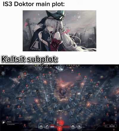 Kaltsit would definitely sent children to fix the generators