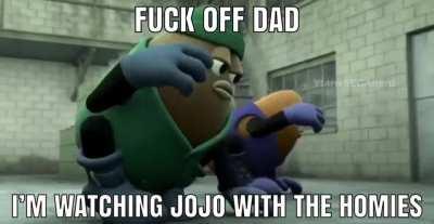 Jojo with the homies