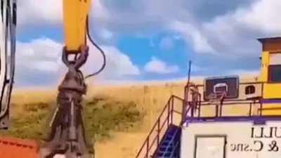 least based excavator video
