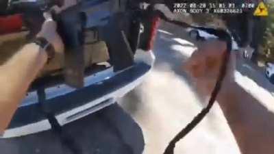 Amazing shot by Tacoma, Washington Police Officer Munn, disables suspect with one shot from 183 yards.