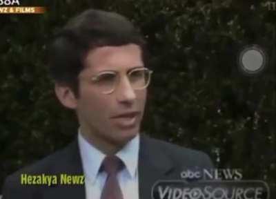 During the AIDS crisis, Fauci insisted children could contract HIV through 