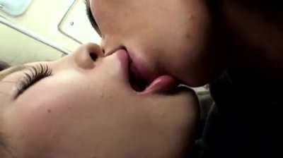 Woman has a difficult bus ride home