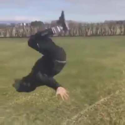 I will do a backflip and HMB