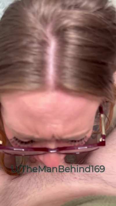 enjoying the throat and the view