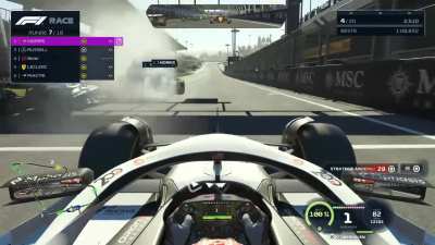 Norris DNF on restart