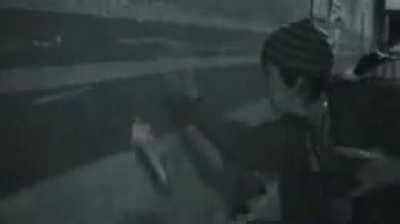 ..to quickly graffiti in the dark