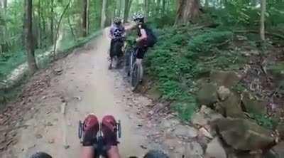 Off Road Fred Wears Many Hats...Mt. Biker, Park Police, Asshole...