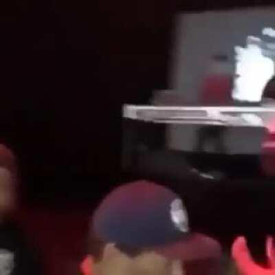 When you start a cantina fight