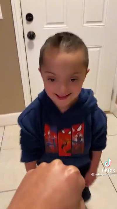 Aaaaw, saved some chromosomes for his little bro