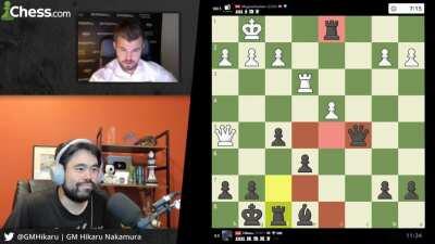 Hikaru premoves entire game