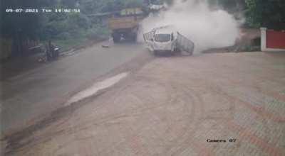 You never know what might happen on road