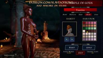 SLAVES OF ROME - Customize Your Slaves in the Temple of the Gods