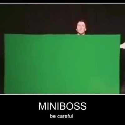 Handsome Handful of Handymen: a miniboss.