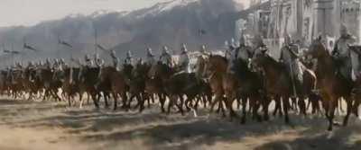 Gondor says goodbye. I made this.