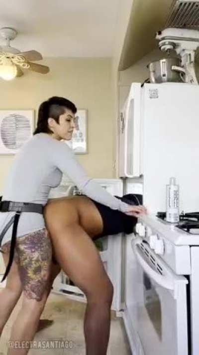 Slutting him out before work