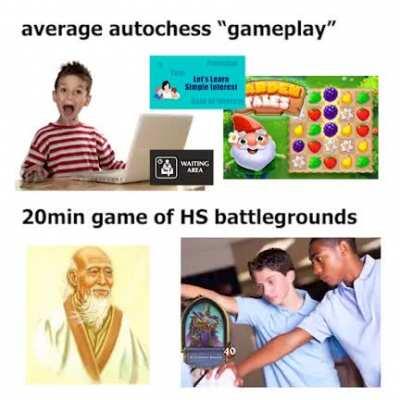 Autochess fans vs Battleground enjoyers