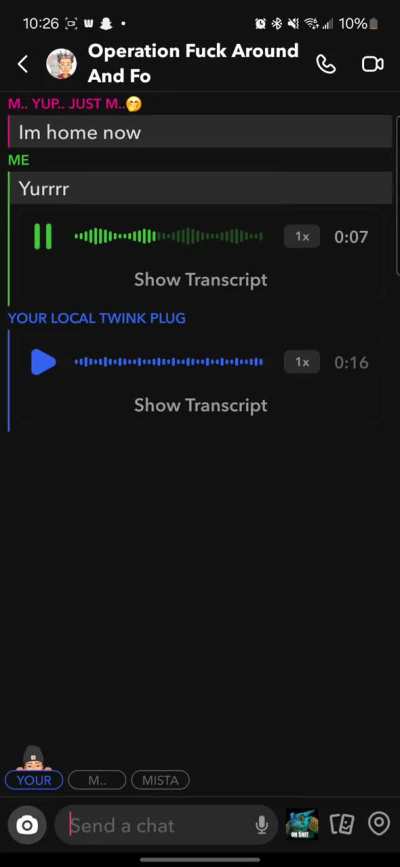 Part one of this conversation.. not necessarily a scream but still funny