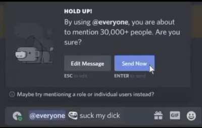 Do a bit of trolling