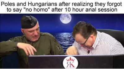 Poles and Hungarians be like
