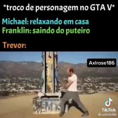 Trevor sendo Trevor (creditos a:Axlrose186)