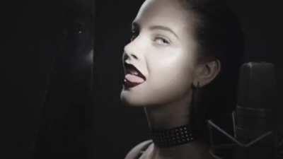 Barbara Palvin shows us how good she licks a cock.