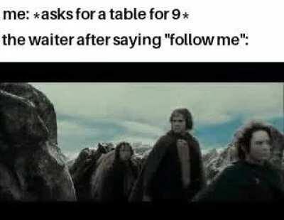 The fellowship travels south.