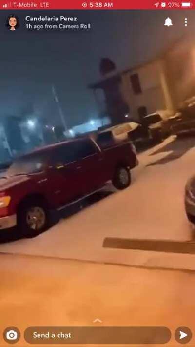 From her Snapchat this morning