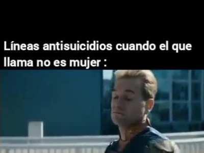 No eri mujer tu no podi recibi ayuda pana lo siento