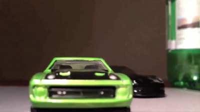 Hilariously tiny, but epic stop motion car chase