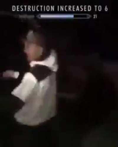 Dude is a fucking dragon