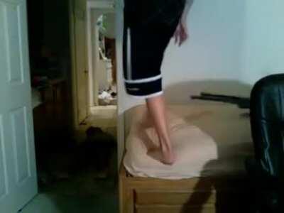 kid gets hit with a chair