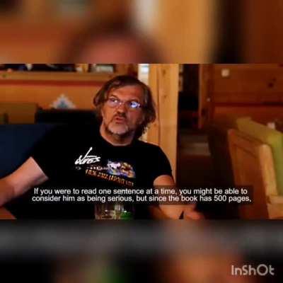 Emir Kusturica and Slavoj Zizek are old yugoslav boomers who hate each other. Here is a video of Kusturica slandering Zizek