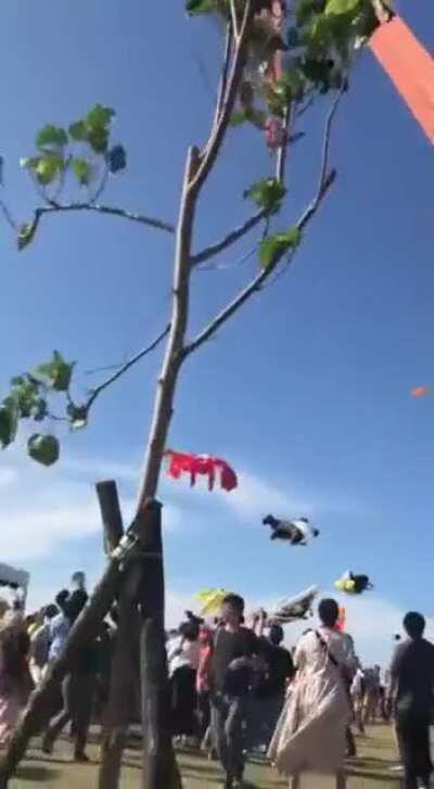 Little girl gets yeeted by flying comet, panic ensues