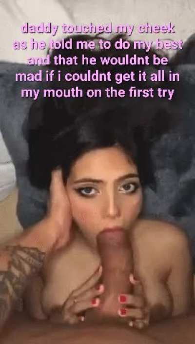 i'll do my best daddy!