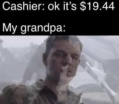 The cashier’s German accent didn’t help