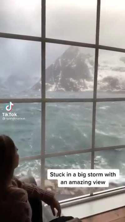 Storm through the window! (Creds to tiktoker)
