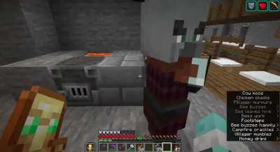 why is this pillager acting like this?