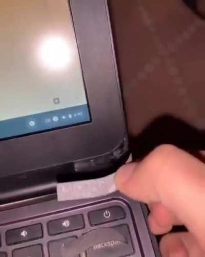 What's he gonna do with the part? Oh wai-