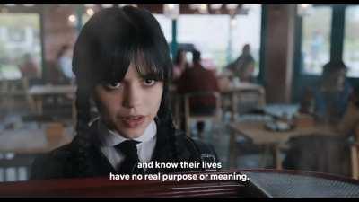 Wednesday Addams understands us