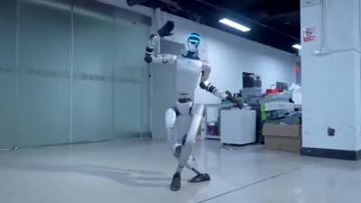 With the upgraded algorithm, G1 by Unitree can learn any dance