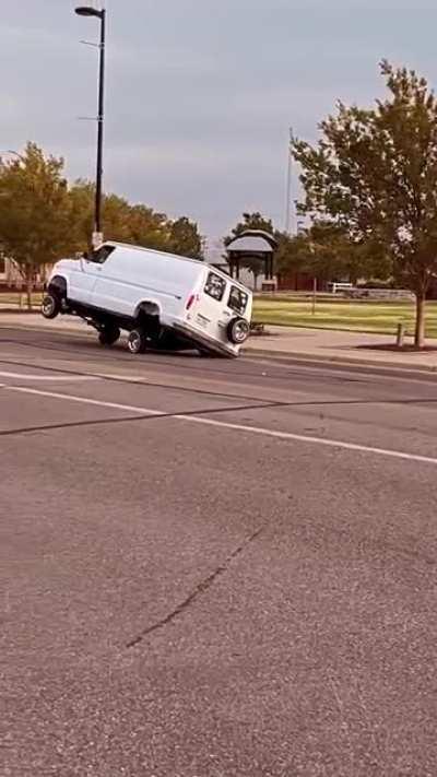 A #LOWRIDER VAN ON 3