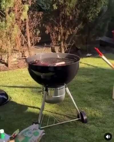A Conveyer To Move The Hot Dogs From The Kitchen To The Grill