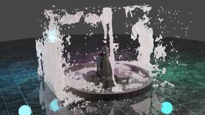 A nice tranquil fountain