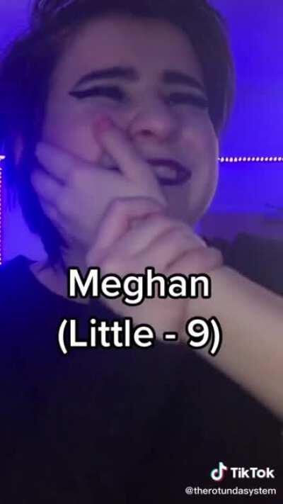 Lemme record a minute touching my own face while making up reactions of my 9000 alters