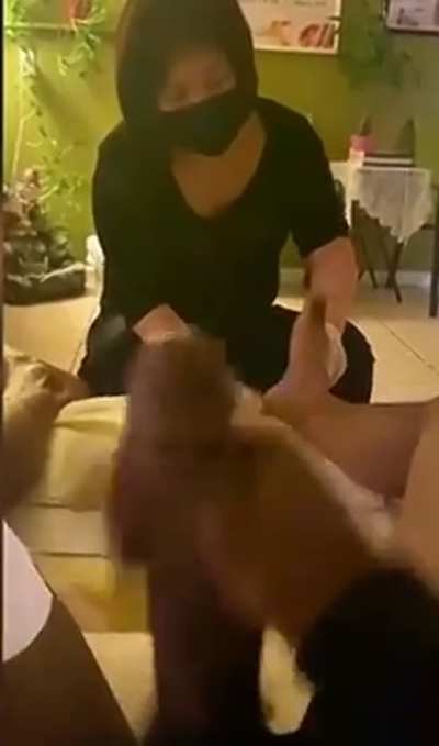 making naughty in my massage session