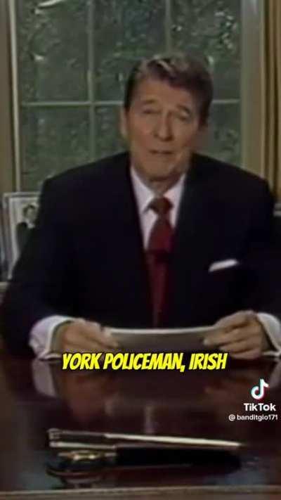 Ronald Reagan tells a story about an Irish man