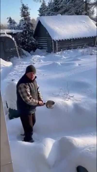 Hot water challenge!