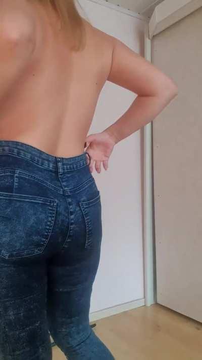 Well, yes... I am curvy here and there and I am very comfortable with it.