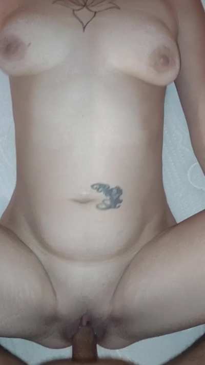 Using strangers cum as lube and fucking a second creampie into me